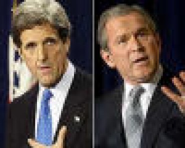 Kerry, Bush y Zapatero, política exterior española
