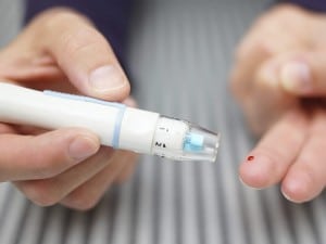 Medidor azúcar en sangre