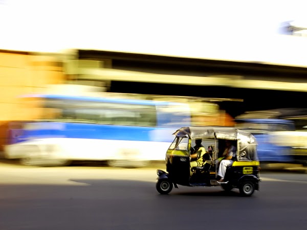 Rickshaws, transporte tradicional de la India