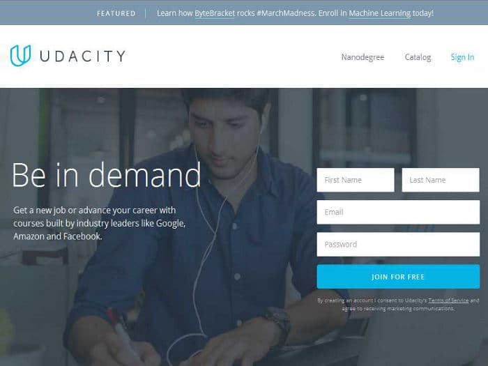 Cursos en Udacity