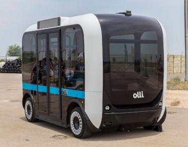 Olli, el minibús eléctrico autónomo impreso en 3D de Local Motors