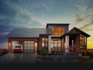 Nuevo tejado solar de SolarCity que se confunde con el de una casa normal