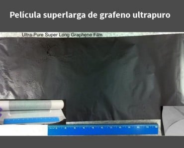 Película superlarga de grafeno ultrapuro