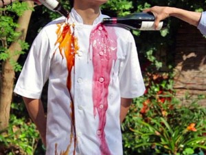 Ropa de chef con nanotecnología que no se mancha
