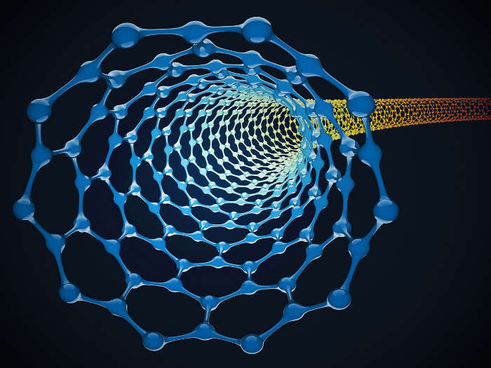 Asombroso comportamiento del agua dentro de nanotubos de carbono