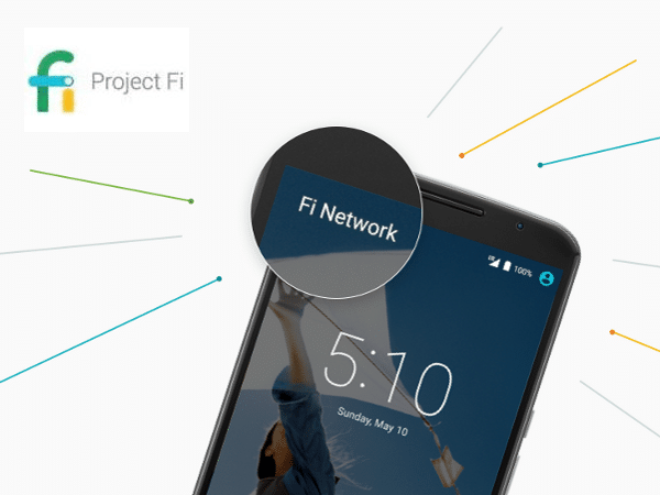 Servicio de conexión inalámbrica experimental Project Fi de Google
