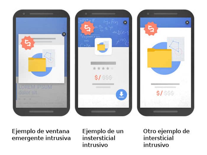 Qué considera Google como anuncios intrusivos