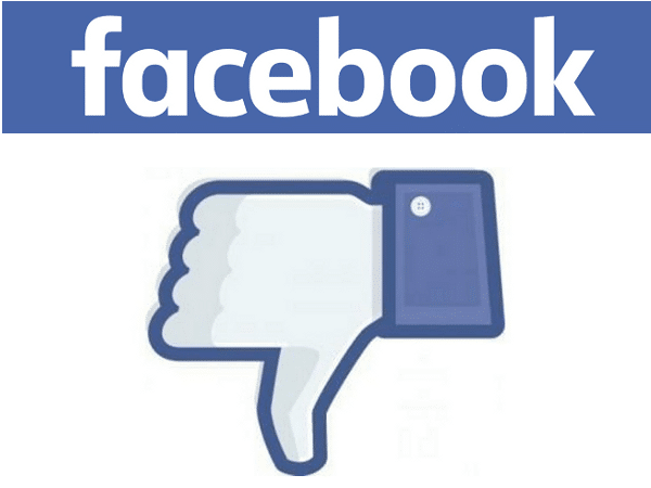 Nuevo botón "No me gusta" de Facebook