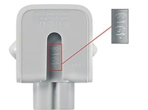 Adaptador de corriente de Apple afectado por riesgo de descarga eléctrica
