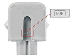 Nuevo adaptador de corriente de Apple no afectado por riesgo de descarga eléctrica