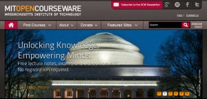 Sitios para aprender cosas nuevas en Internet: MIT OpenCourseWare