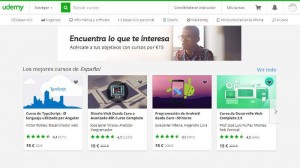 Sitios para aprender cosas nuevas en Internet: Udemy