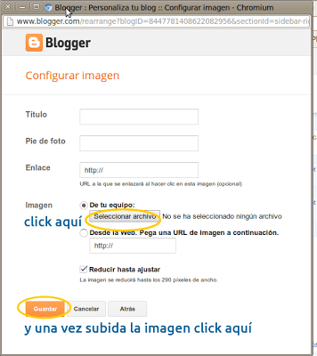 poner imagen en barra de blogger
