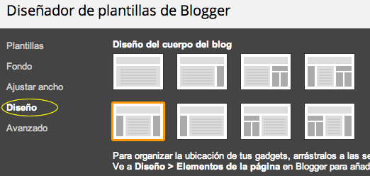 cambiar ancho columnas blogger