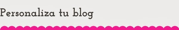personalizar menú blogger