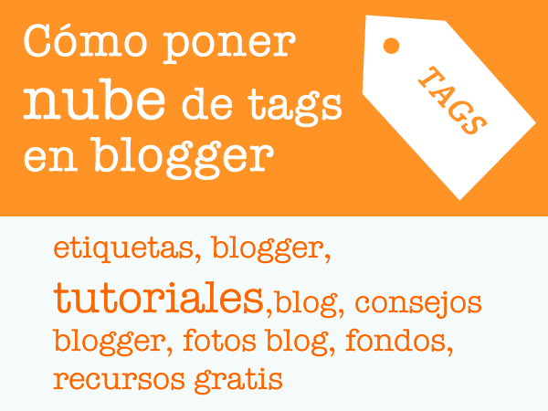 poner nube de tags en blogger