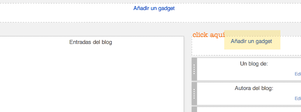 paso 1. Cómo poner nube tags en blogger