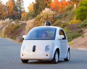 Primer prototipo de coche sin conductor de Google 100%  acabado