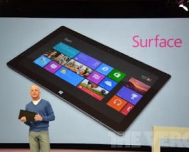 Tablets Surface de Microsoft