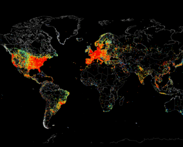 Mapa de Internet en el Mundo: un planeta conectado