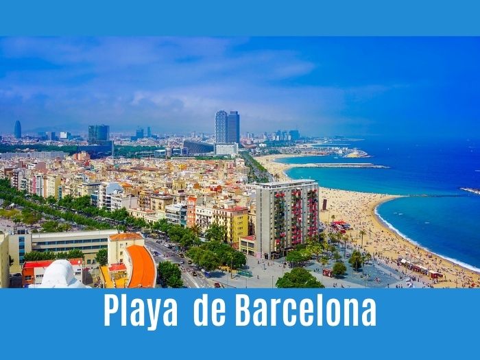 Playas de Barcelona: ciudad