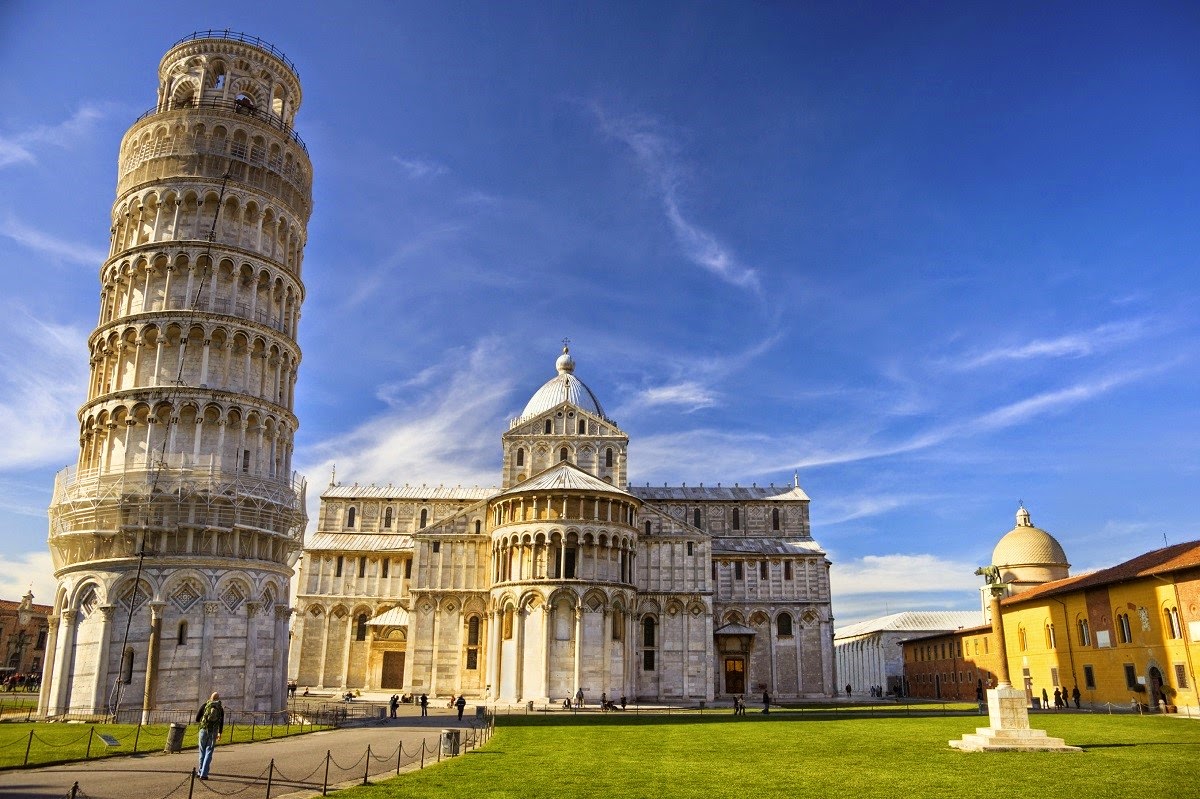 Que Es Torre De Pisa Postal