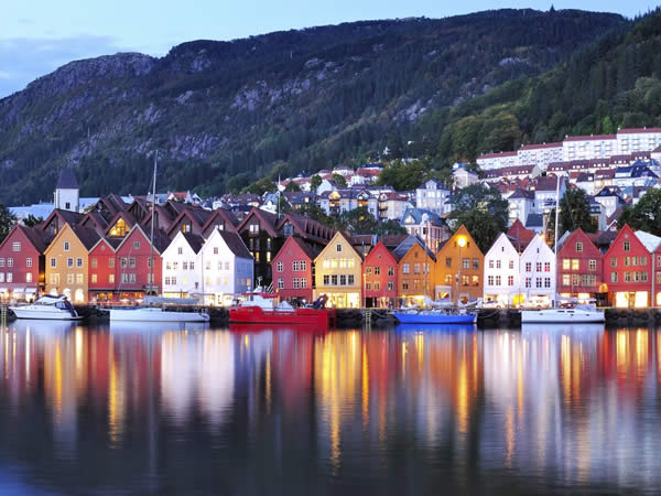 Solsticio de verano en Noruega