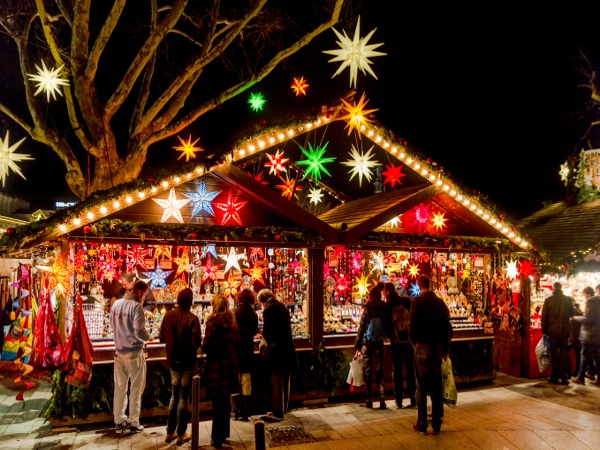 Mercados de Navidad en Stuttgart, Alemania.