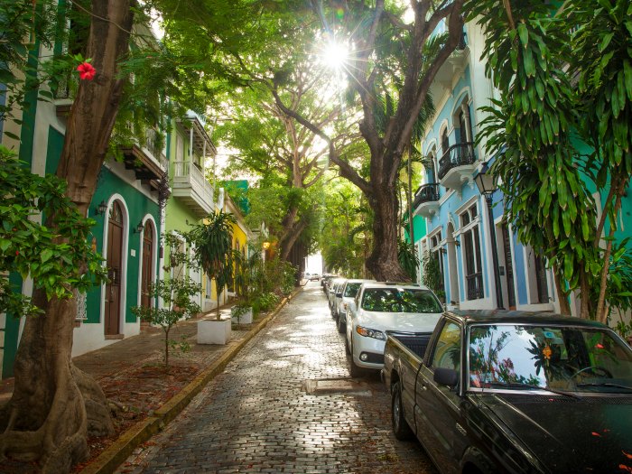 Puerto Rico - street of San Juan