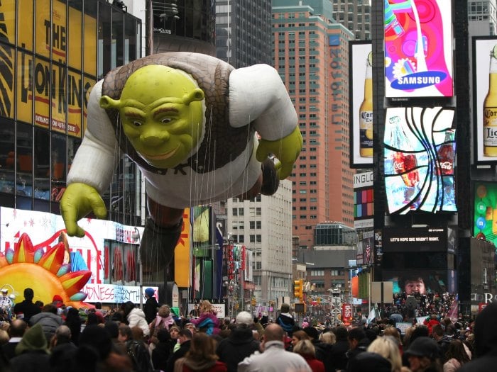 Shrek Macy's Thanksgiving Day Parade
