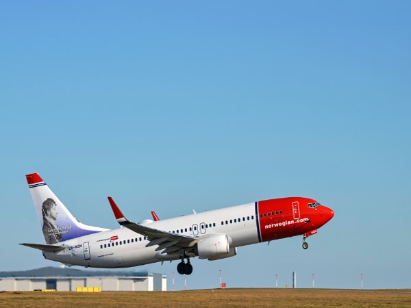 Avión de Norwegian Air