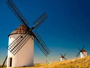 Molinos de viento - Vacaciones en España