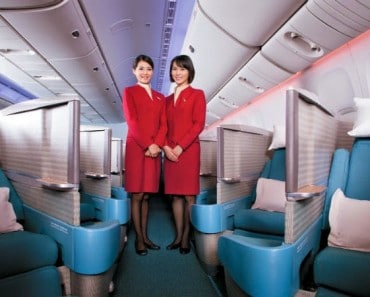 Cathay Pacific Airways: la mejor aerolínea de clase business