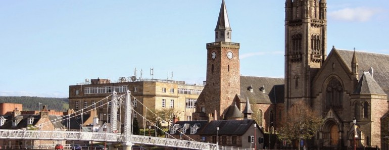 Inverness, Camino a las Tierras Altas de Escocia