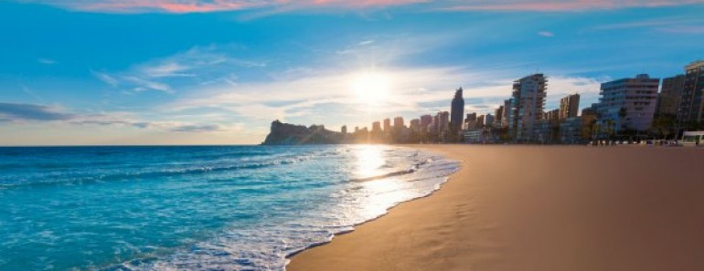 Playas tranquilas cerca de Benidorm