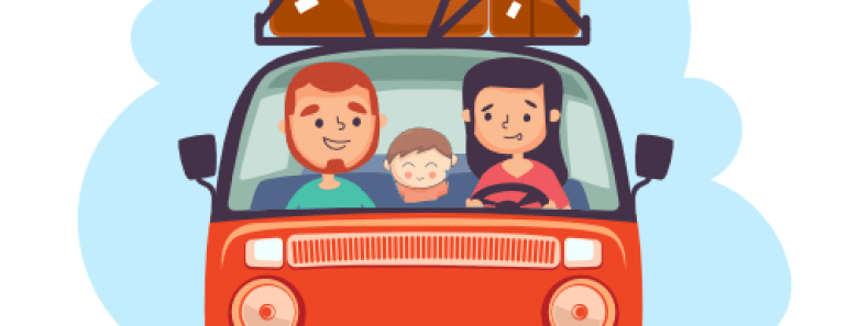 Consejos para viajar con niños en coche
